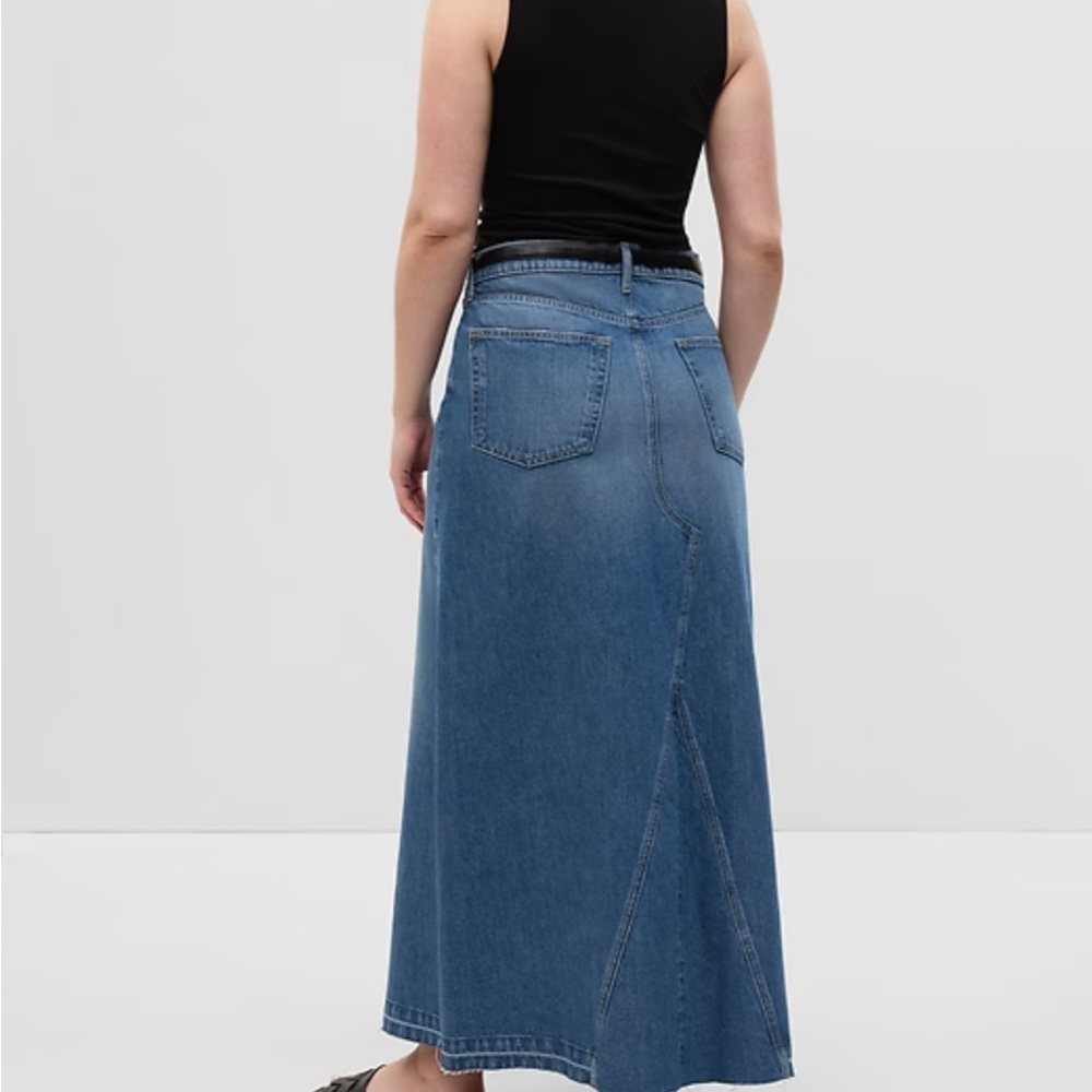 GAP Blue Denim Skirt - Picture 4 of 11
